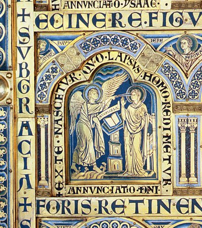 The Verdun Altar (detail) by Nicholas of Verdun